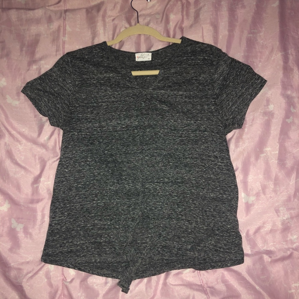 Glitz gray shirt
